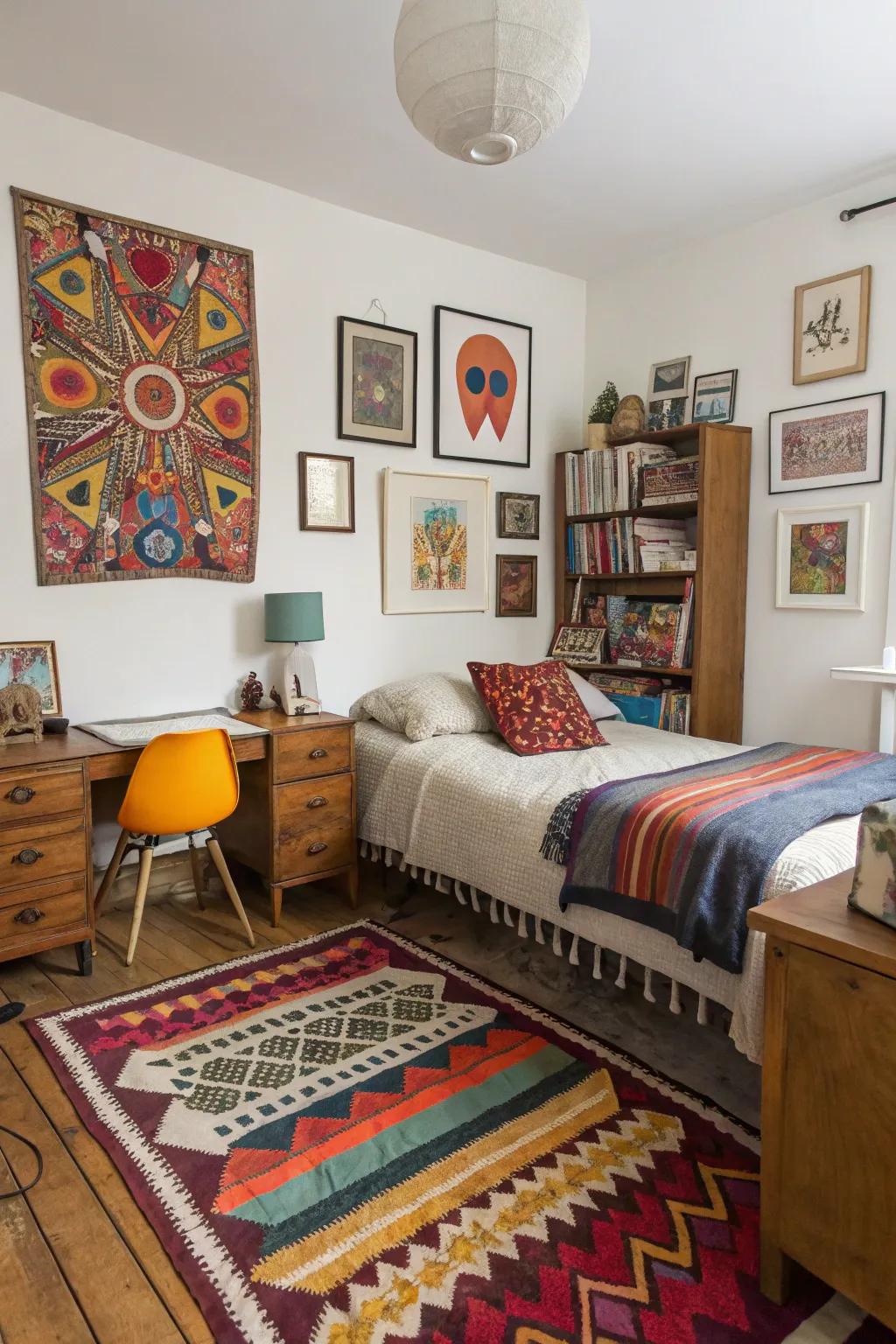 Transform your room into a sanctuary with personalized touches.