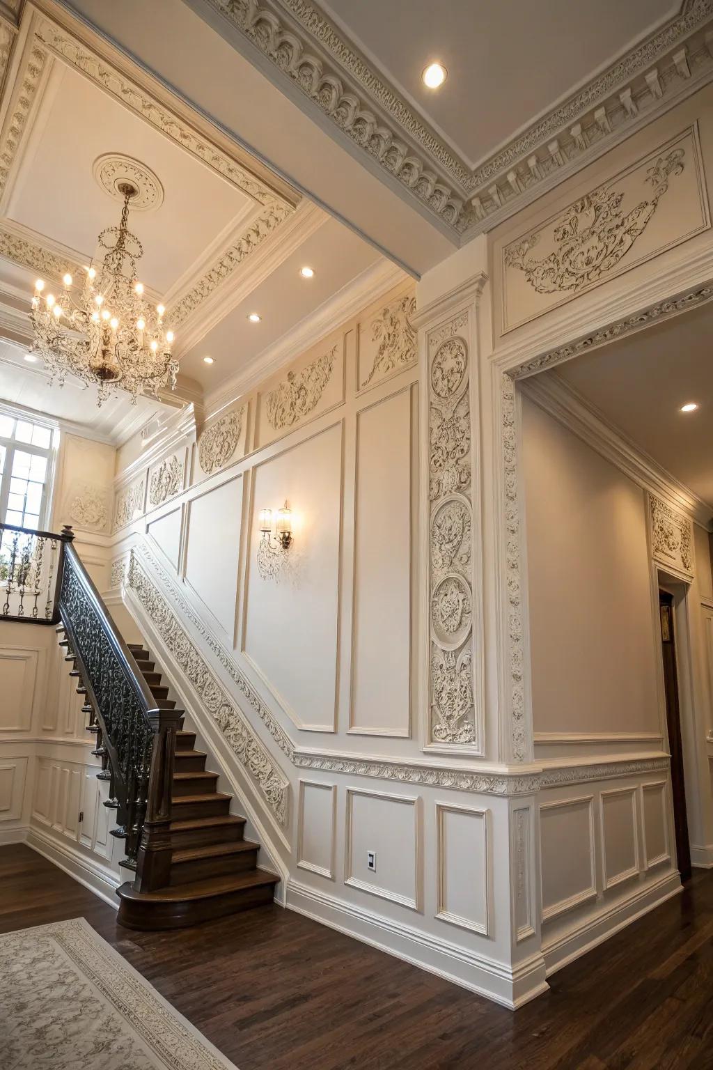 Inventive wall linings introduce character and refinement.