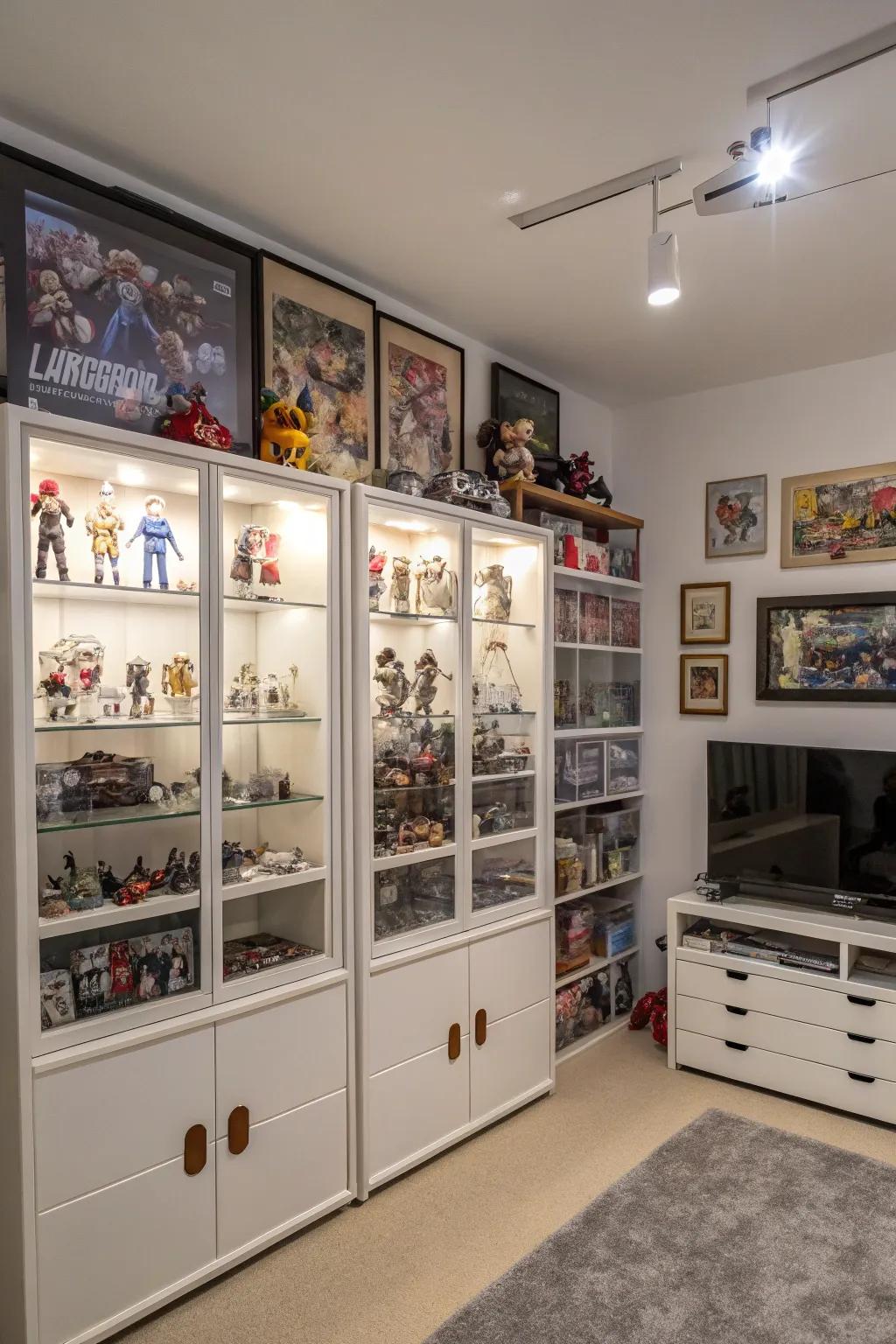 Smart storing methods help keep your animated items organized and easily accessible.