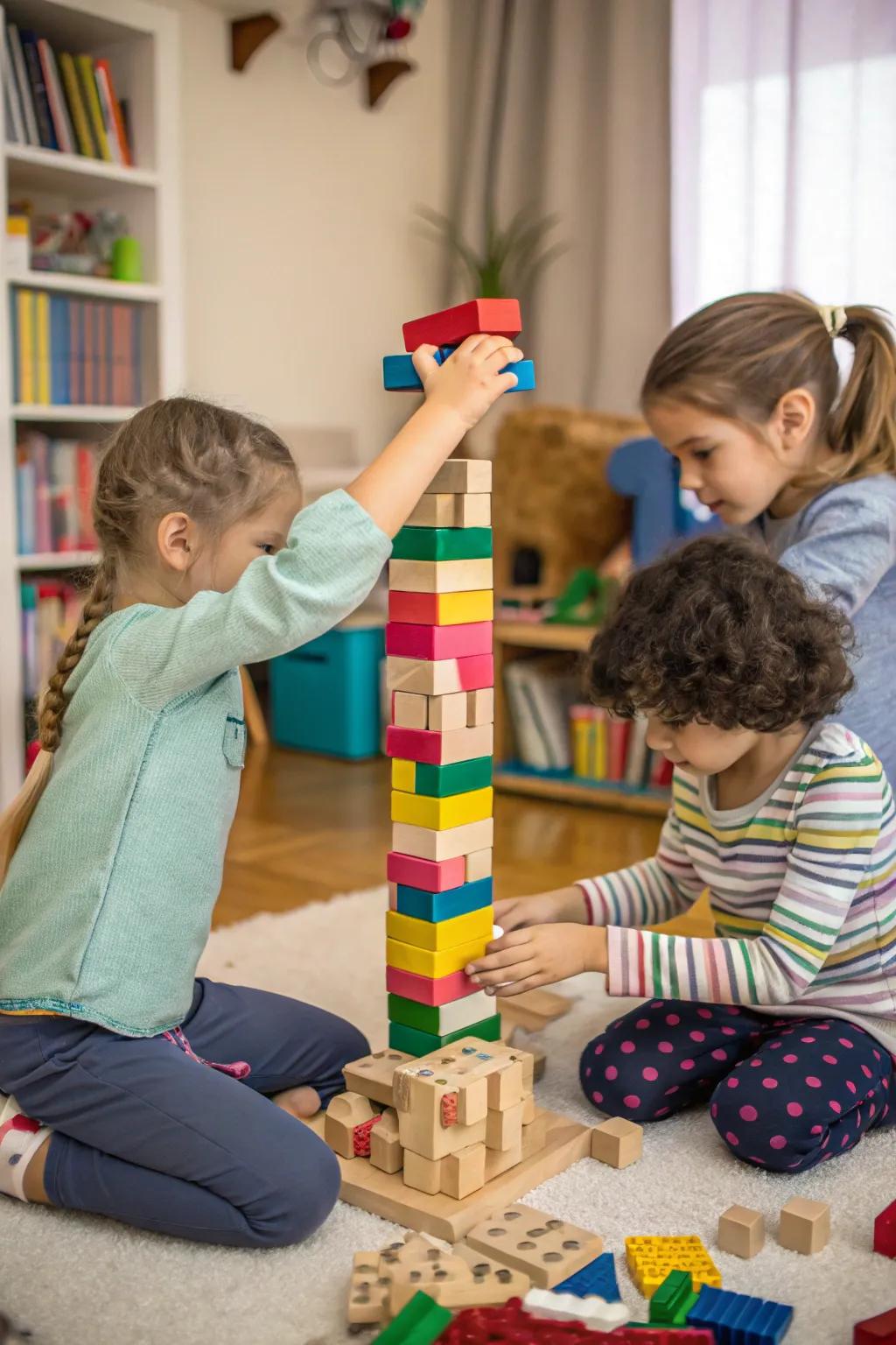 Stimulating block challenges for inventive minds.