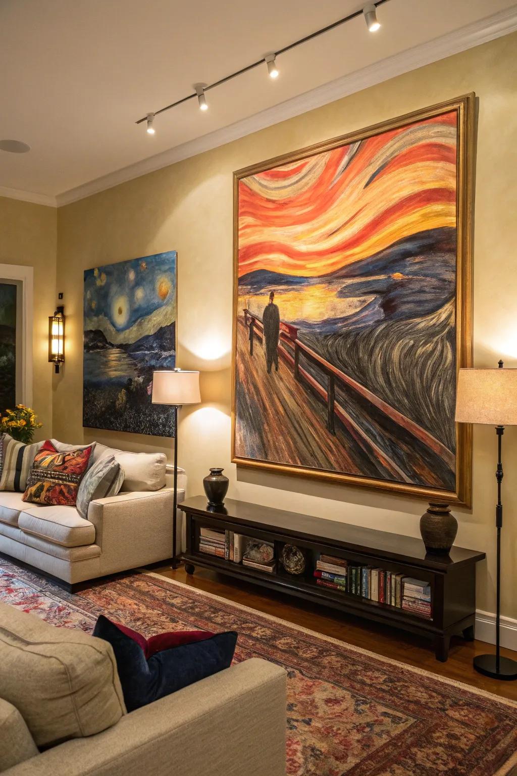 Express deep emotions with Expressionism.