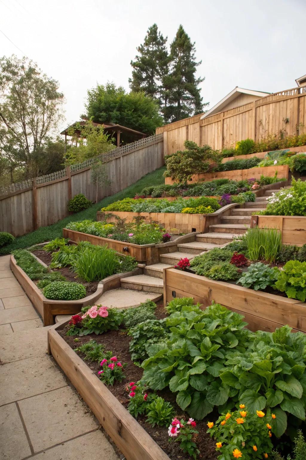 Multi-level designs introduce depth and visual interest.