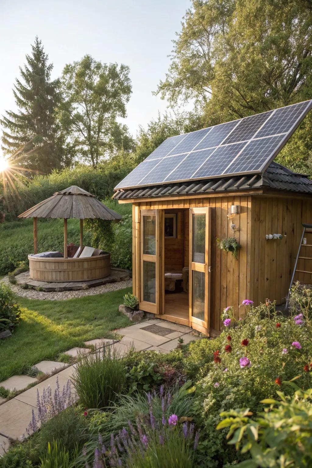 A solar-powered escape for the eco-conscious.
