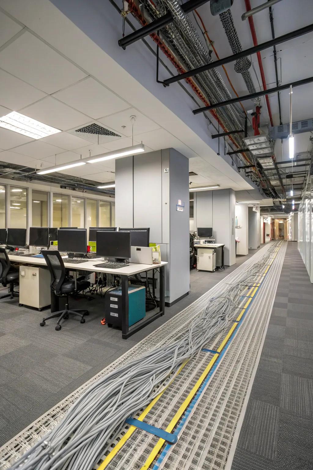 When technology fits in well, your space looks modern and neat.