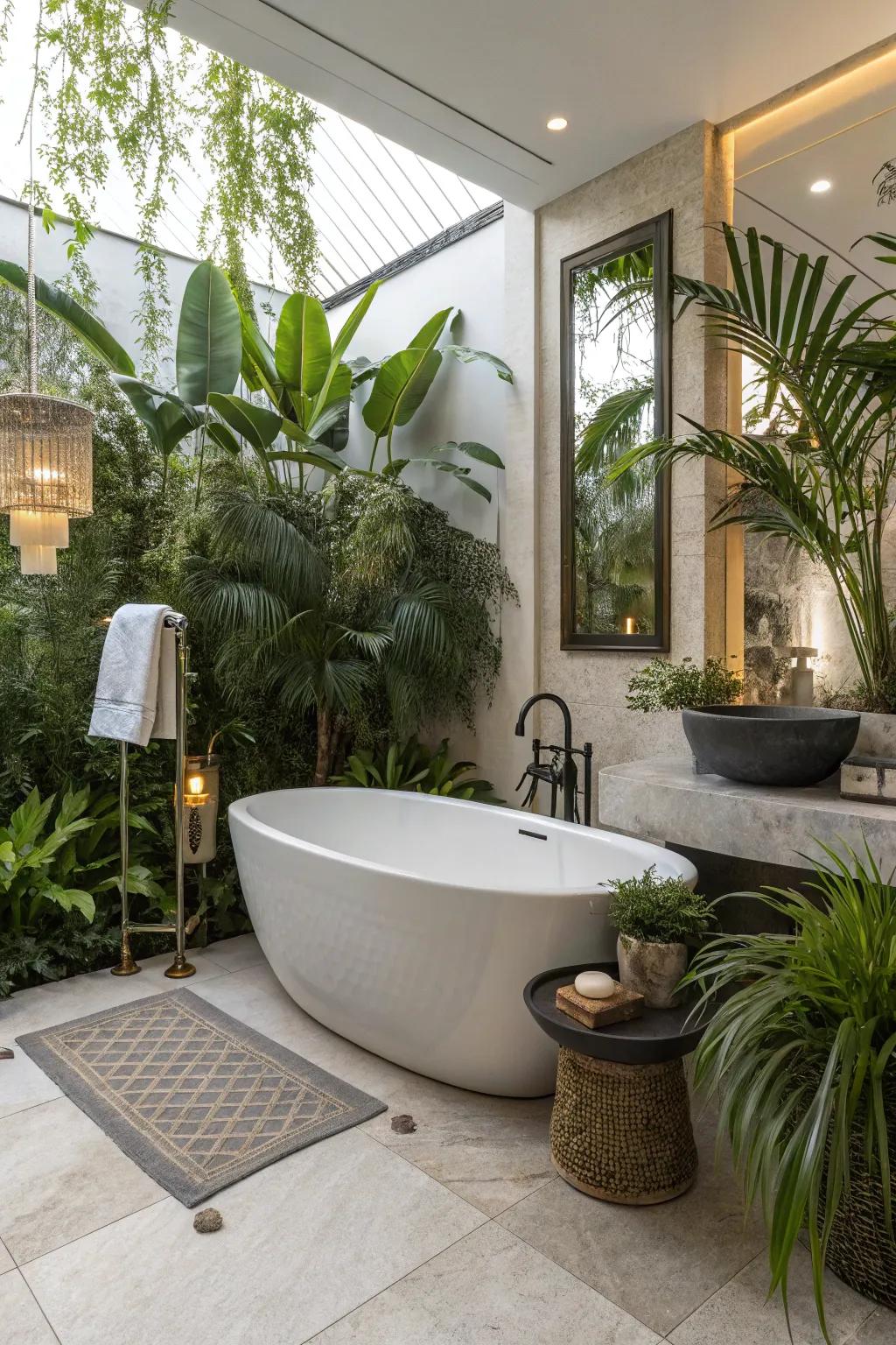 Accents add a personal touch to your bathroom design.