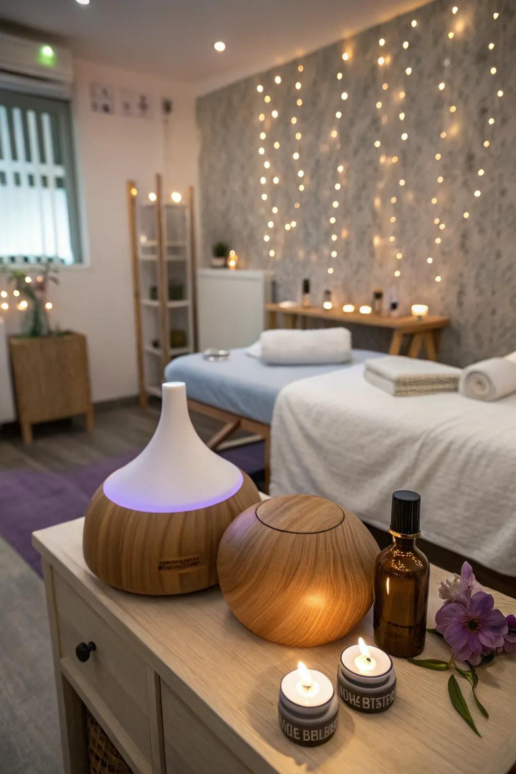 A multi-sensory encounter enhances relaxation and rejuvenation.