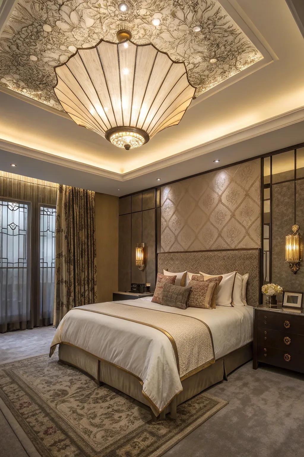 Artwork designs inject a hint of beauty and luxury.