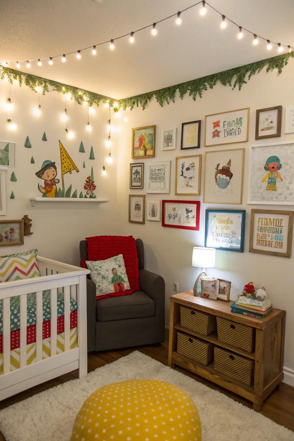 Turn bedtime into an adventure with a fable-themed nursery.