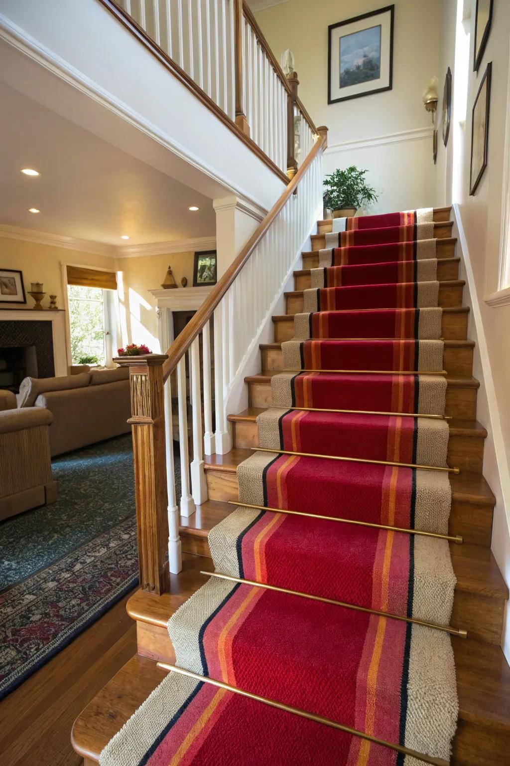 Audacious hues make a striking proclamation.