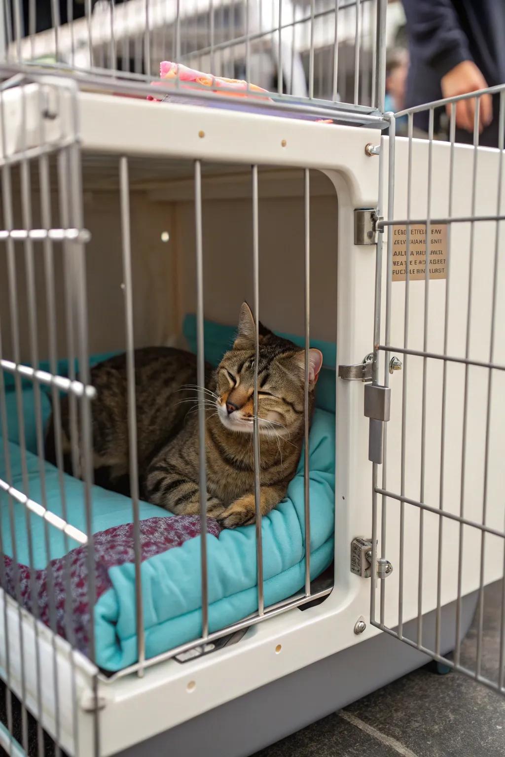 Well-being features are vital for peace of mind and cat well-being.