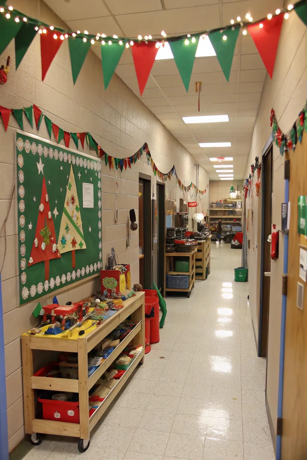 Uncover the bustling endeavor within the Sprite Workshop corridor.