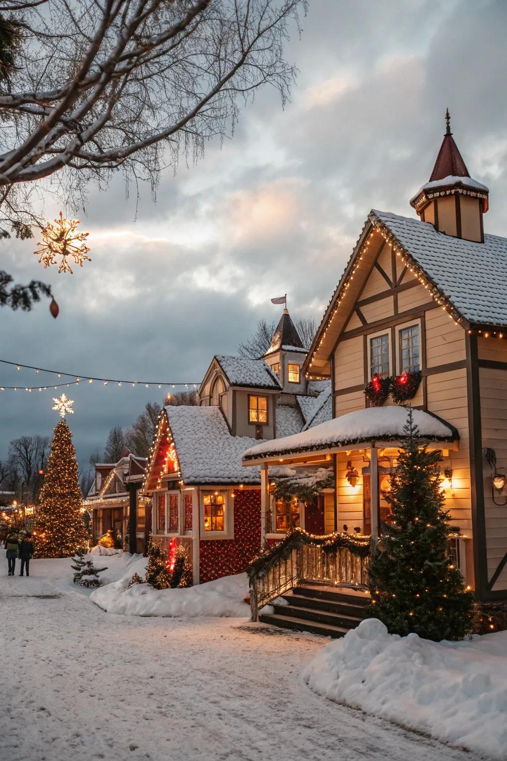 A backdrop adds depth and enhances the theme.