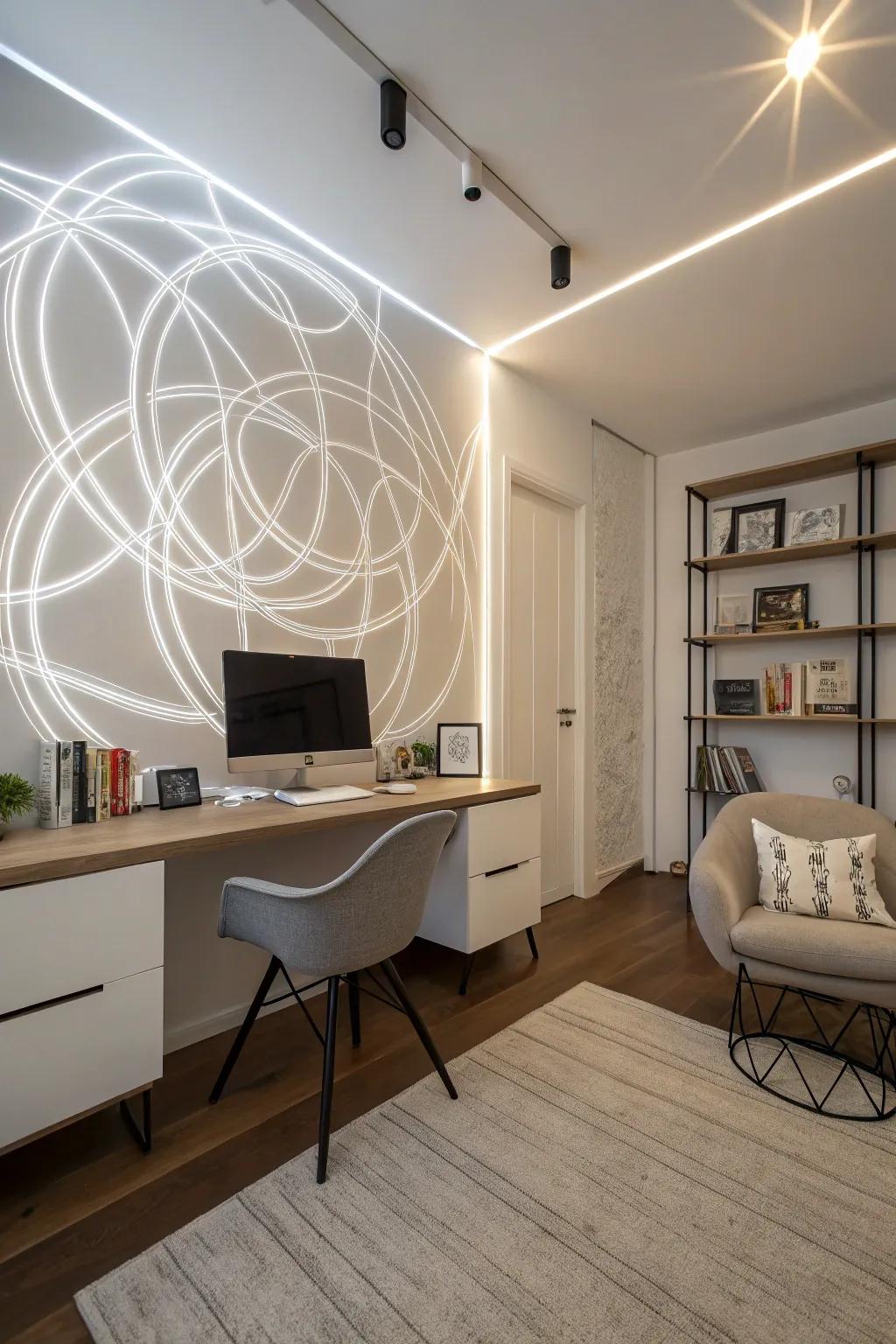 Incorporate an element of modern artistry through conceptual designs.