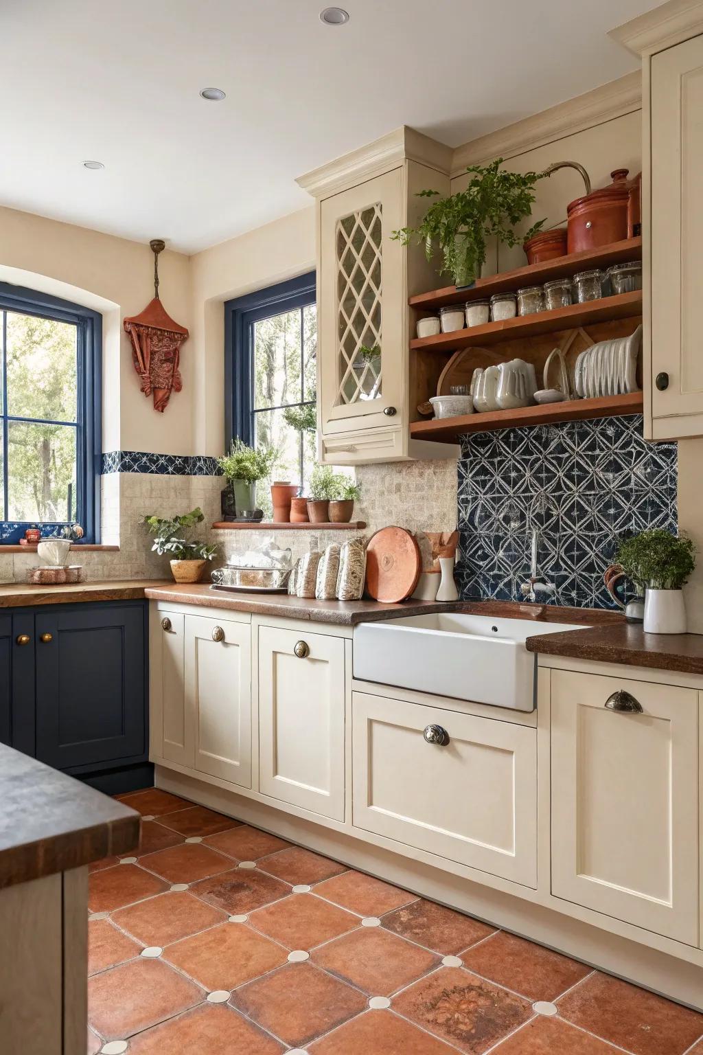 Audacious accents bring vibrancy and contrast.