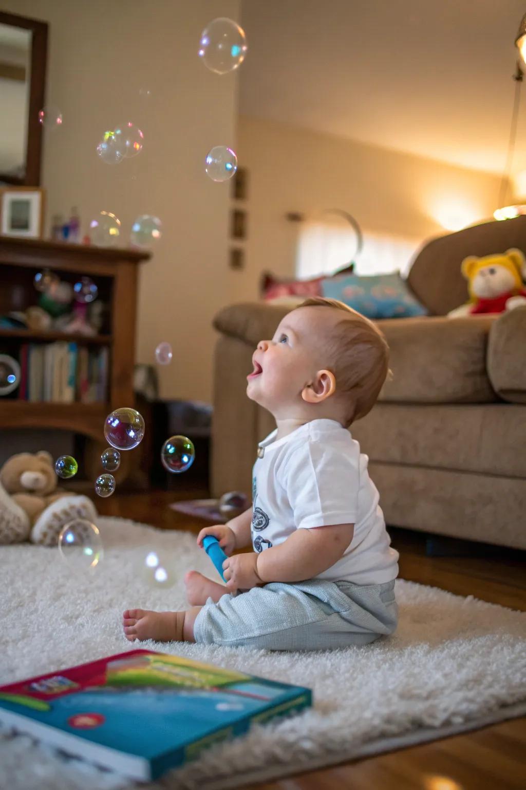 Elation and wonder in a realm of bubbles.