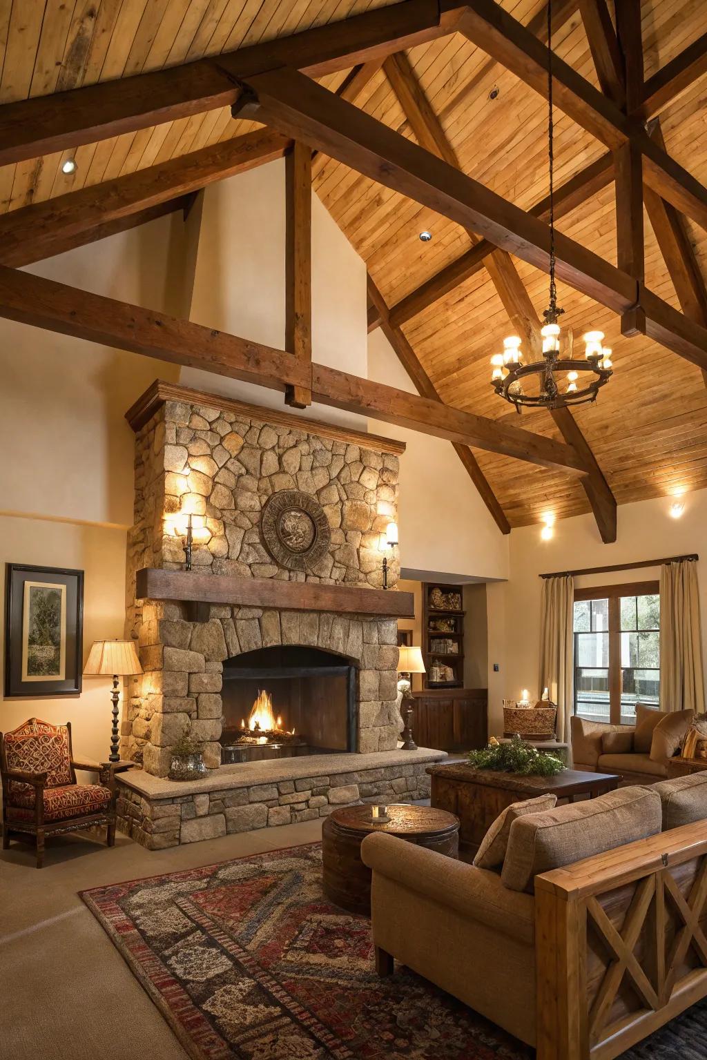 Architectural features add character and depth to your decor.