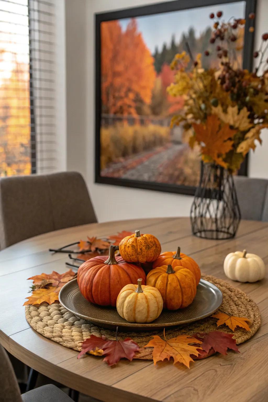 Seasonal highlights keep your dining table aligned with the time of year.
