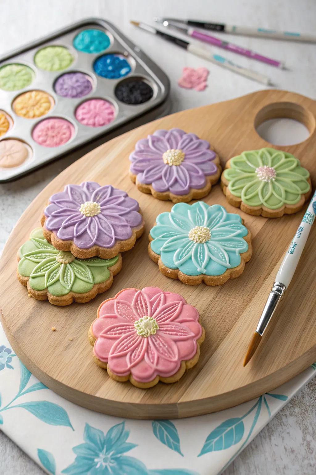 Vibrant enchanted bloom biscuits to ignite your ingenuity.