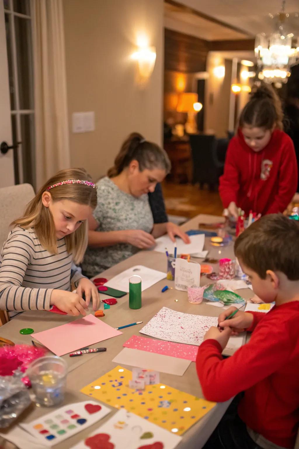 Design heartfelt Christmas cards to share with family and friends.