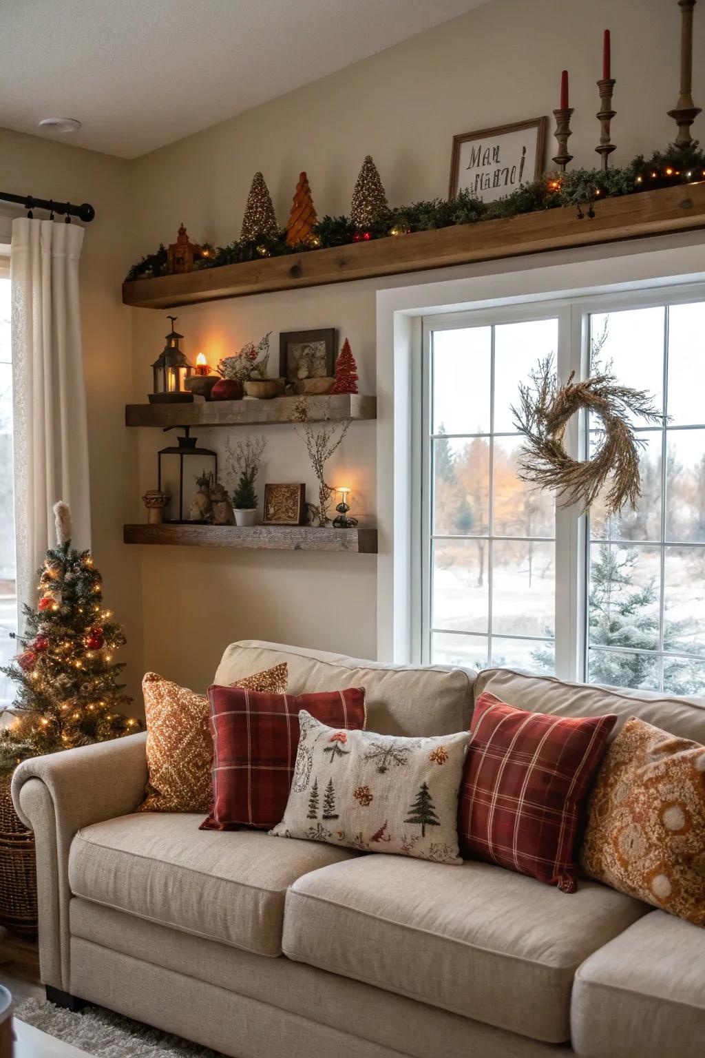 Themed decor keeps your space fresh and festive.