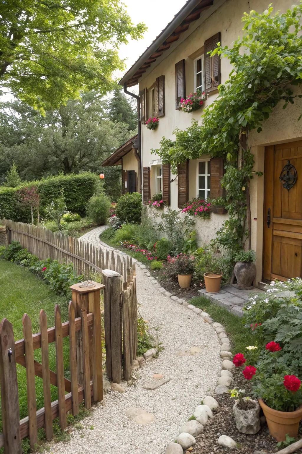 A themed layout can bring a sense of harmony to your garden.