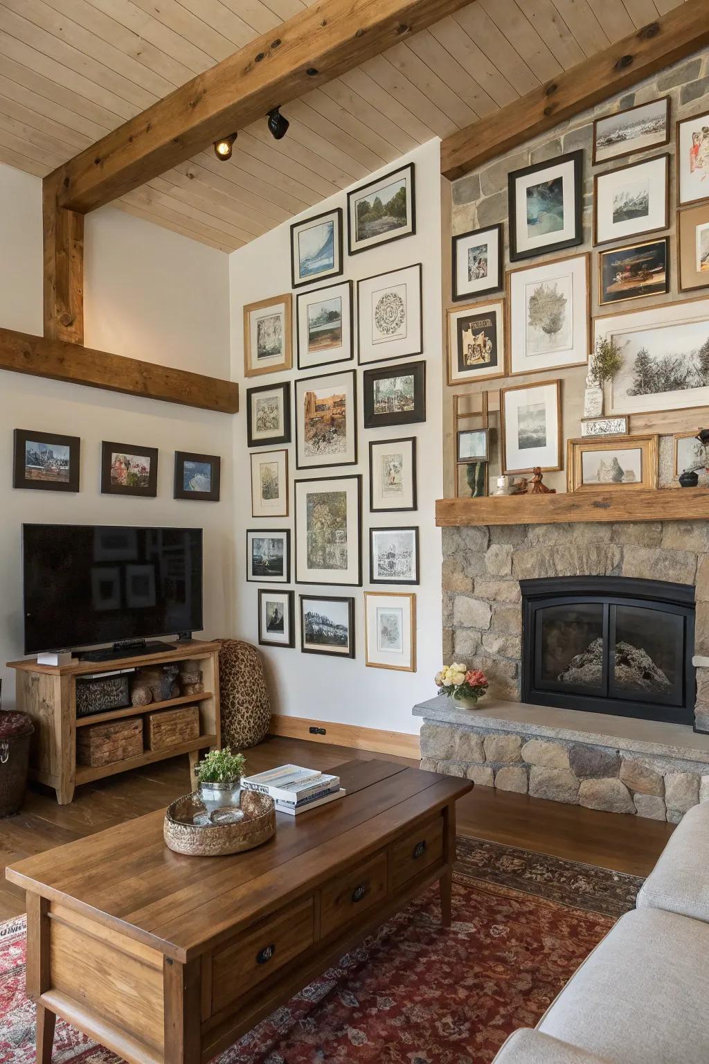 Enjoy a cozy ambiance through layers.