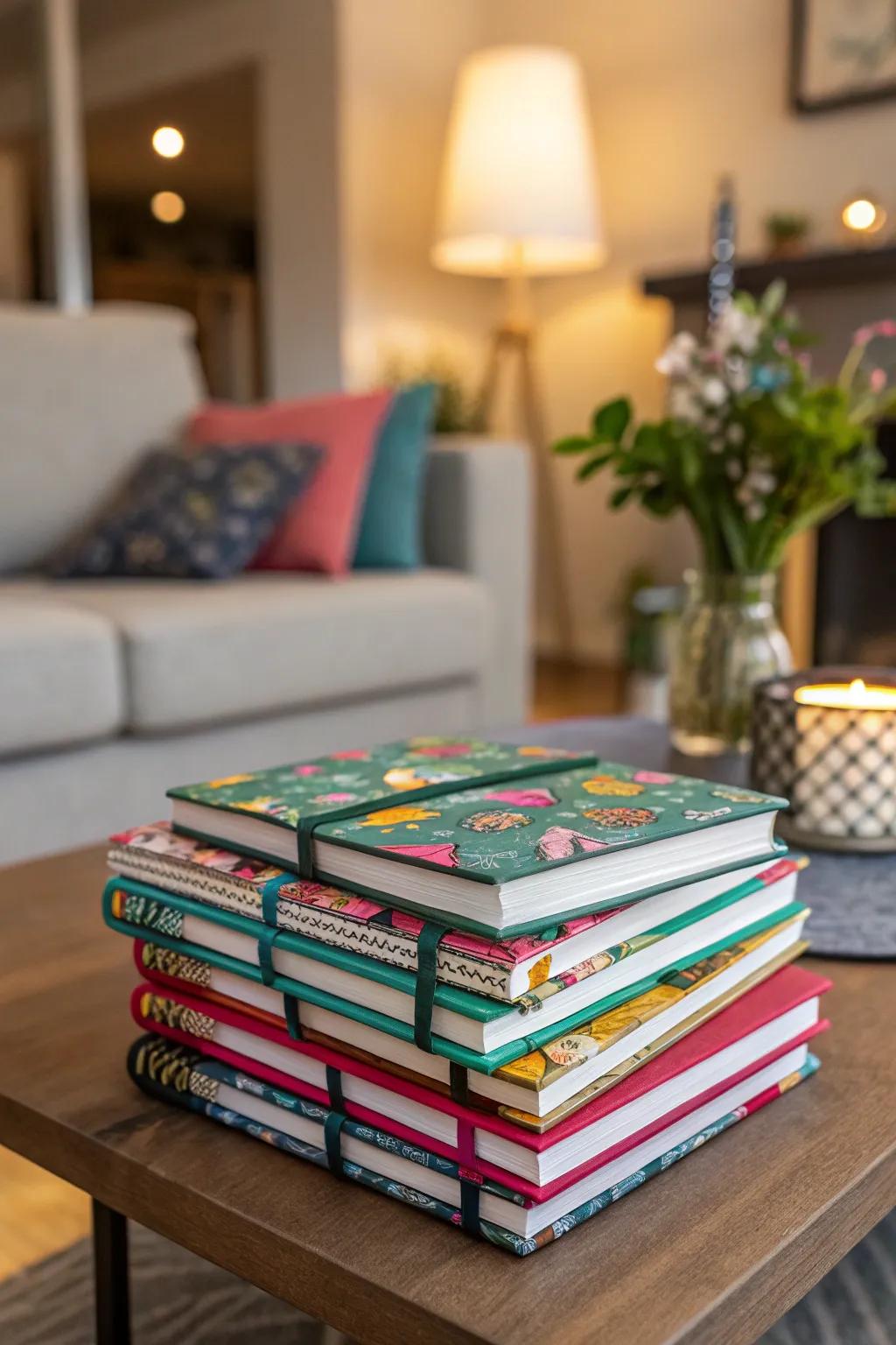 Pocket jotters are ideal for writing down thoughts anywhere.