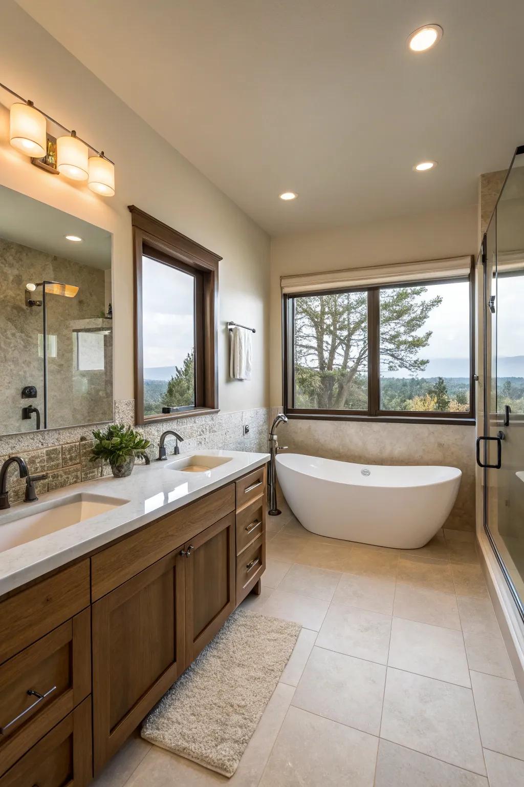 Effective use of space ensuring ease and comfort.