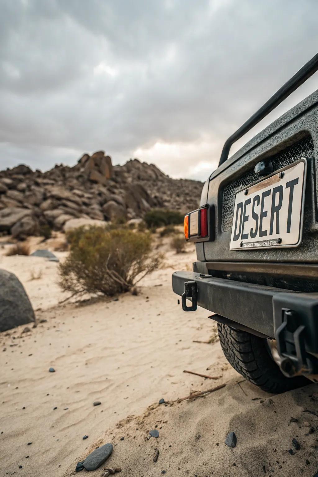 Mirror your passion for nature using a thematic plate.