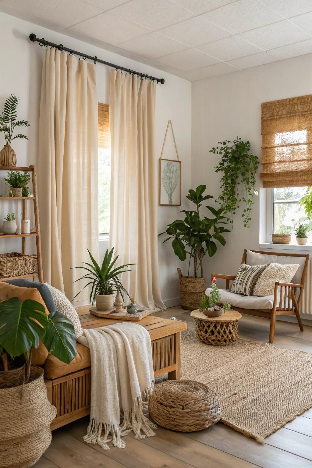 Earth-conscious textiles grant aesthetic value coupled with conscientious design.
