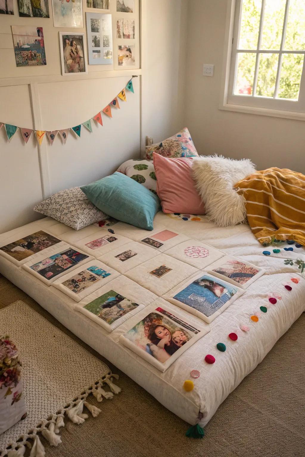 Personal details make the space unique.