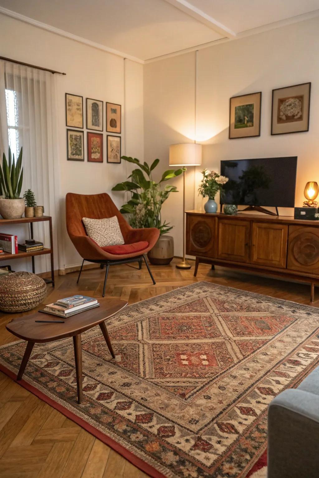 Varied mixes of styles add personality to your decor.