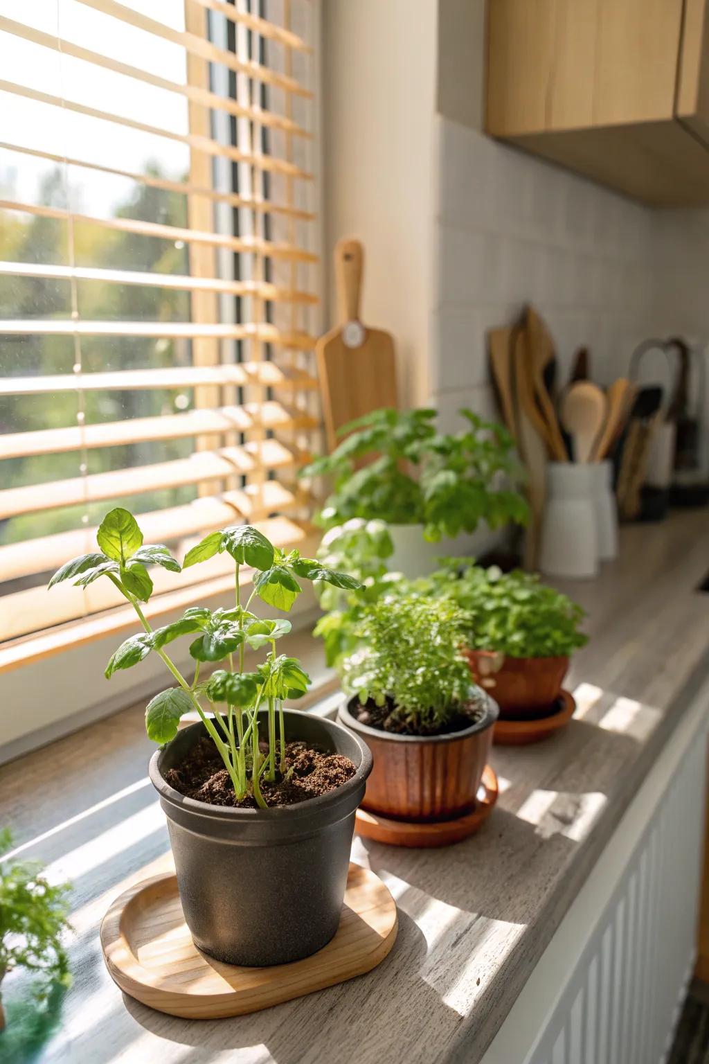 A DIY herb garden kit inspires fresh, home-cooked culinary delights.