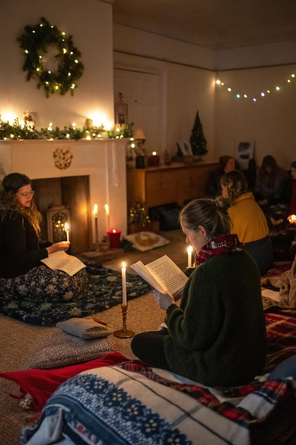 A magical winter equinox celebration full of warmth and storytelling.