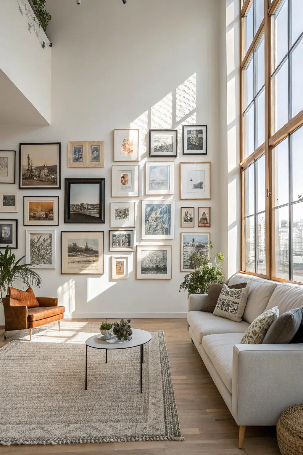 Ornamental wall pieces bring personality to a home.