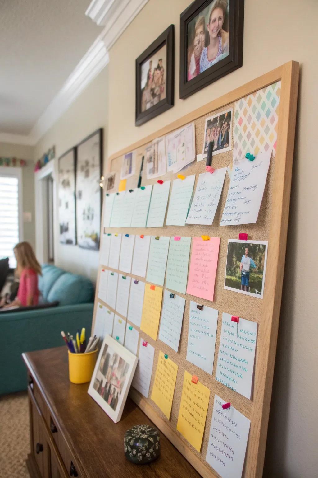 Shared space for family engagement.