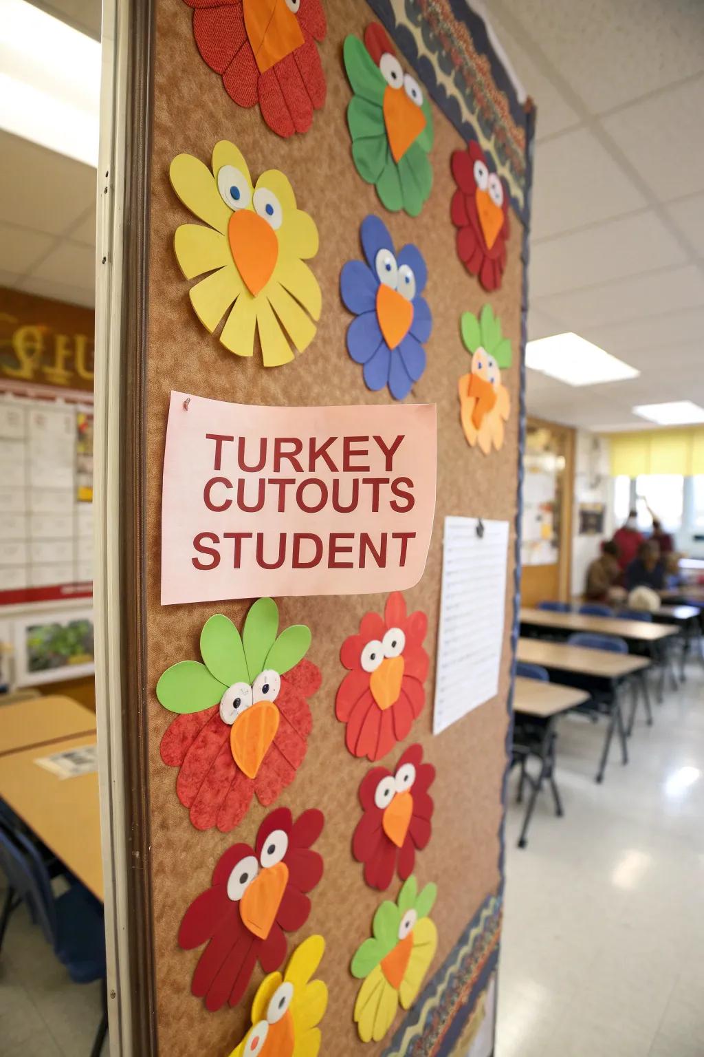 A 'Turkey Team' board.
