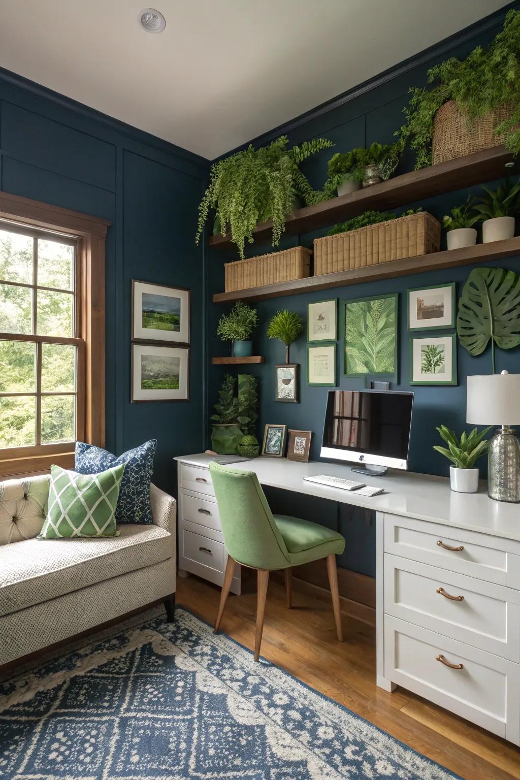 Raise your space's appeal with a sophisticated color palette.