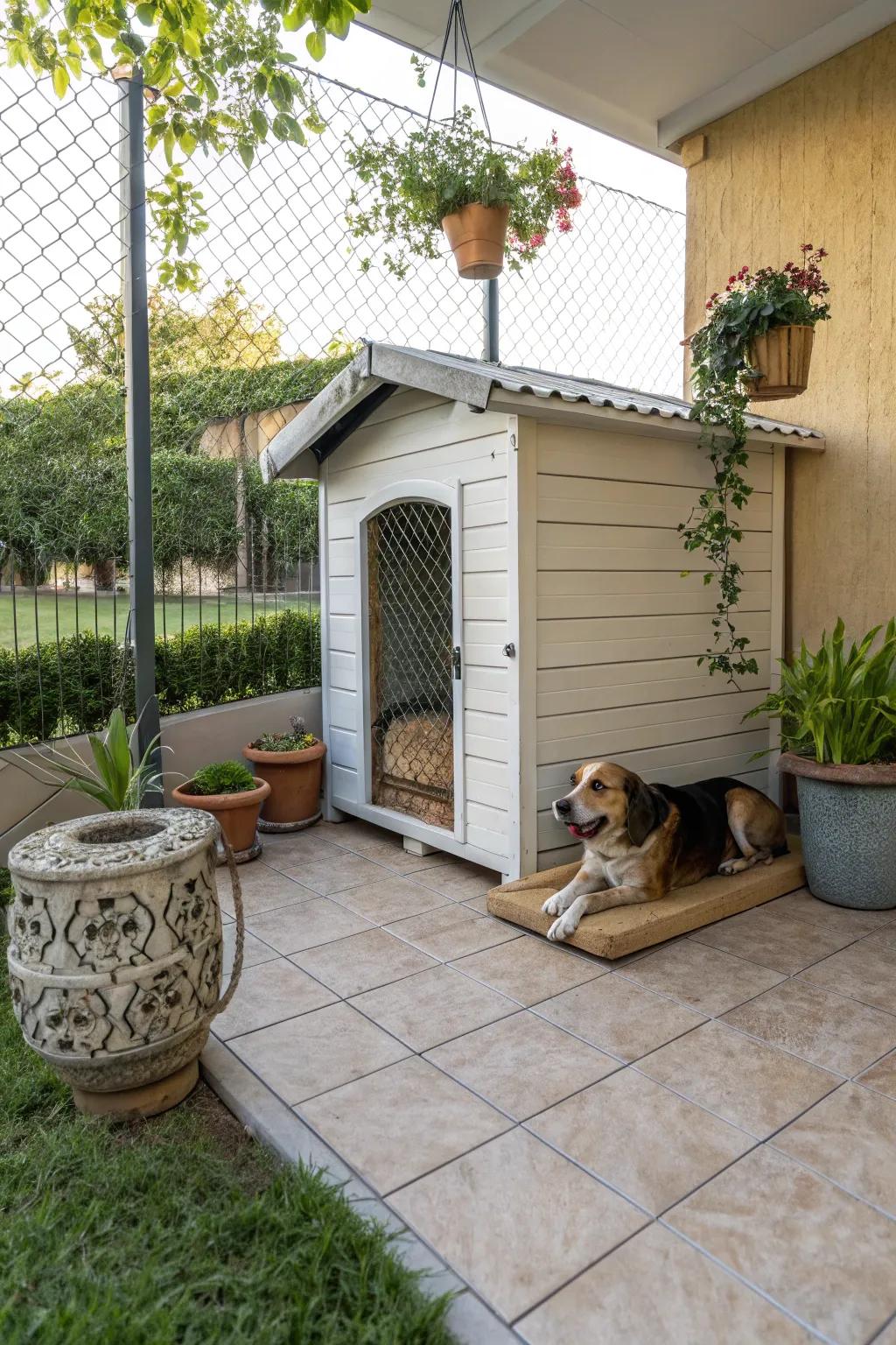 Plates add style and are simple to maintain.