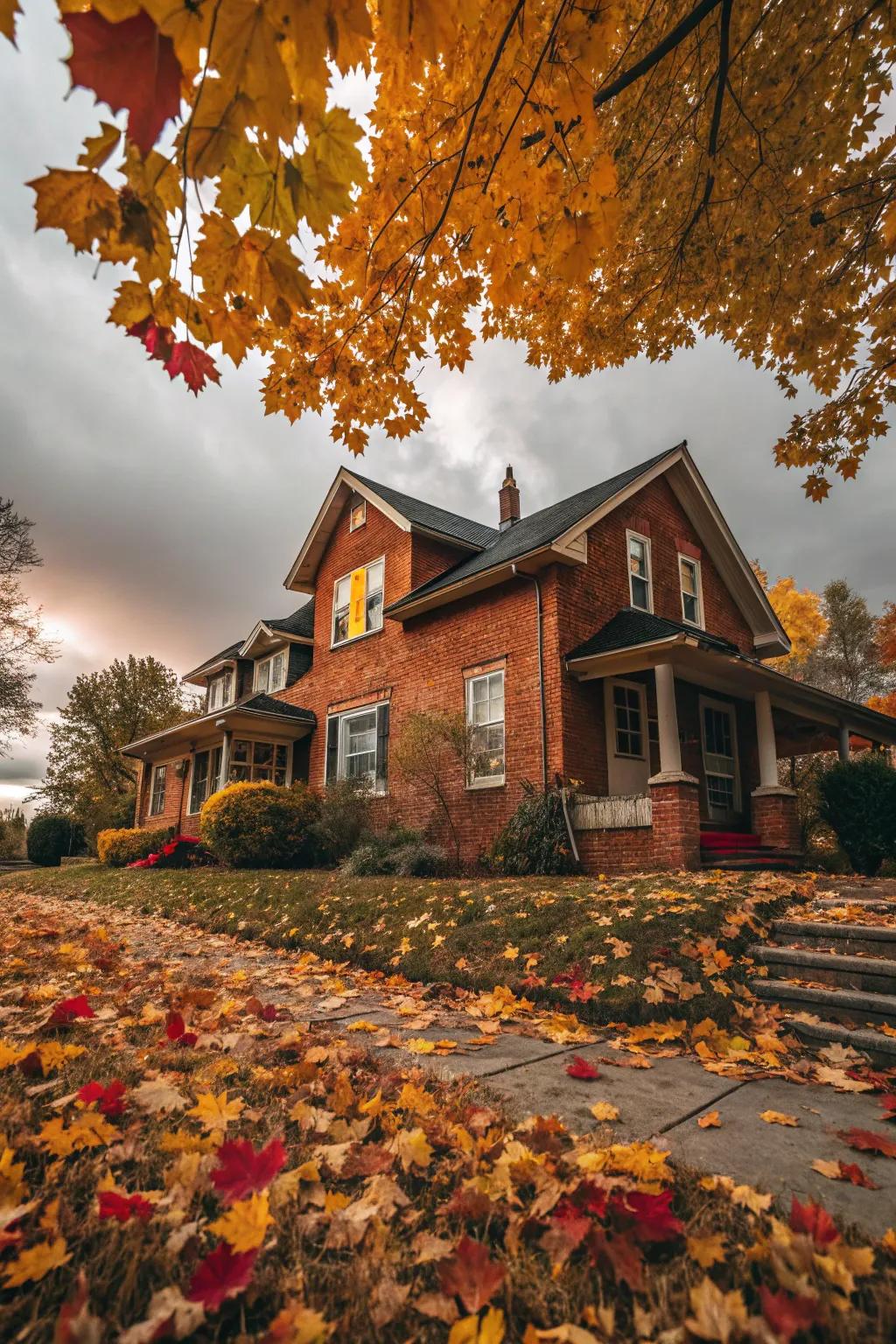 Seasonal hues deliver a dynamic and ever-shifting visual.