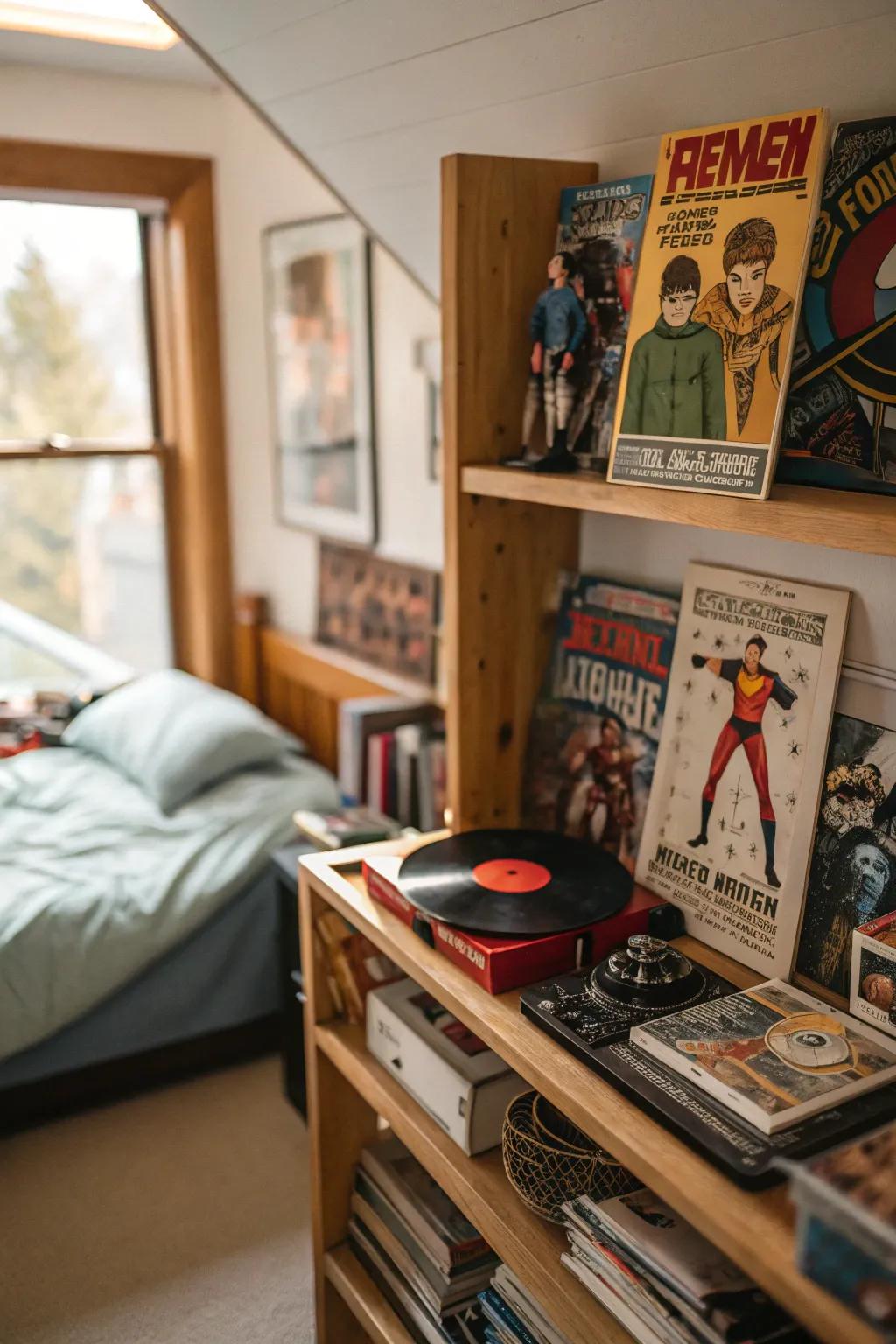 Vintage treasures narrate a nostalgic tale.