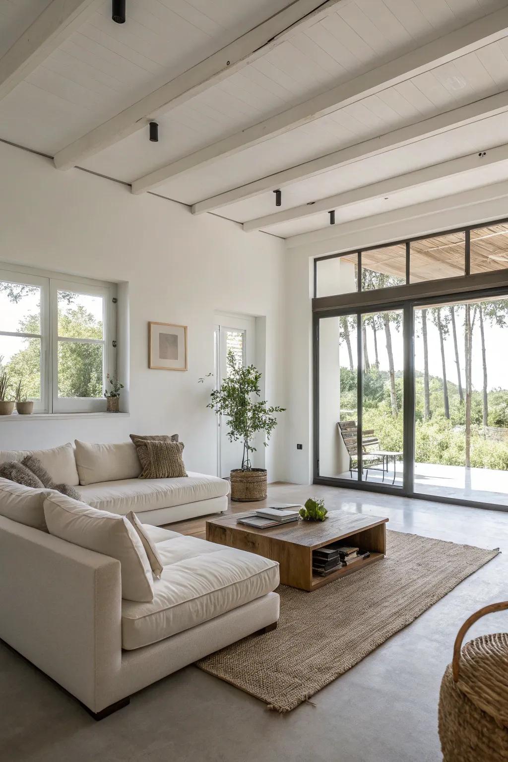 Minimalism brings elegance and simplicity to your space.