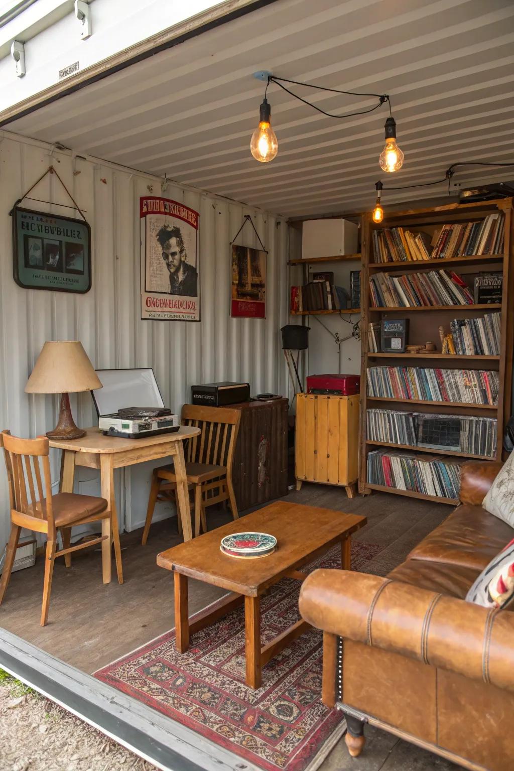 Vintage décor introducing nostalgic appeal into your space.