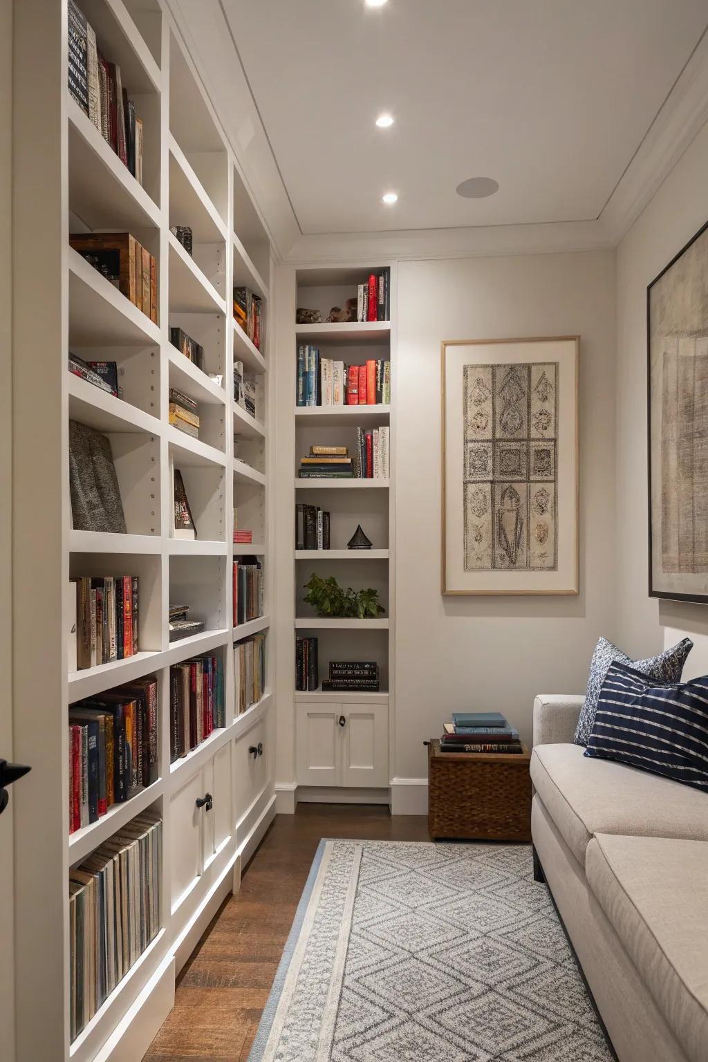 Taking advantage of unused vertical space will maximize your home.