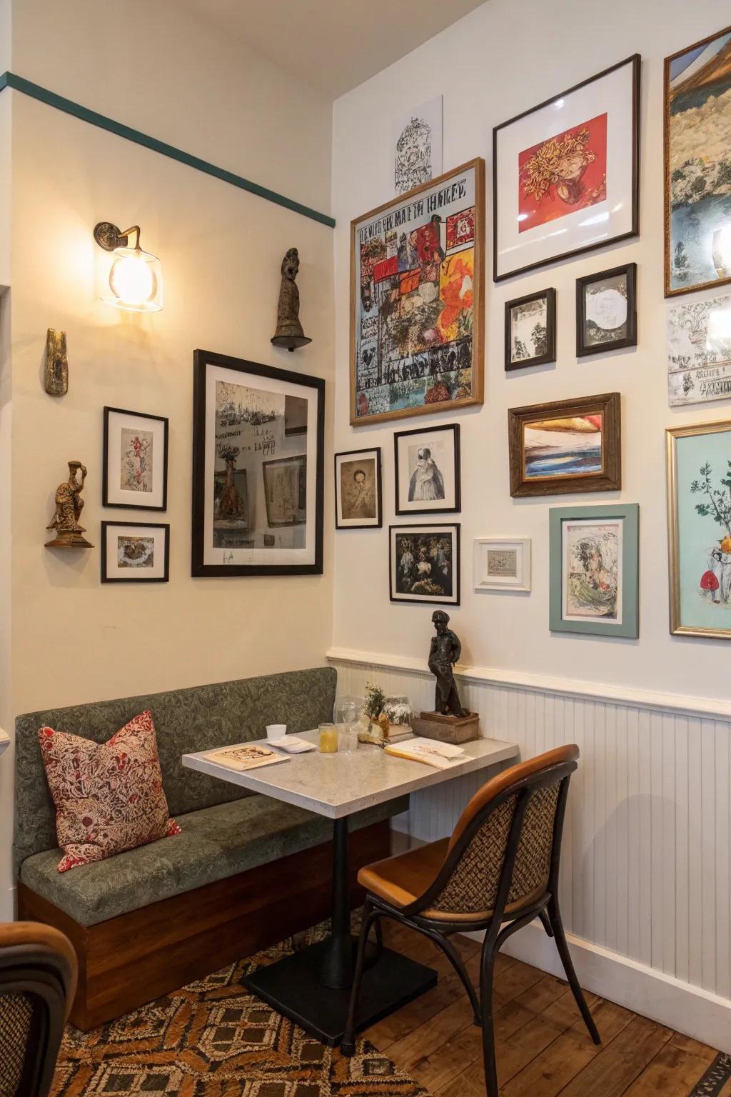 Art transforms and personalizes any space.