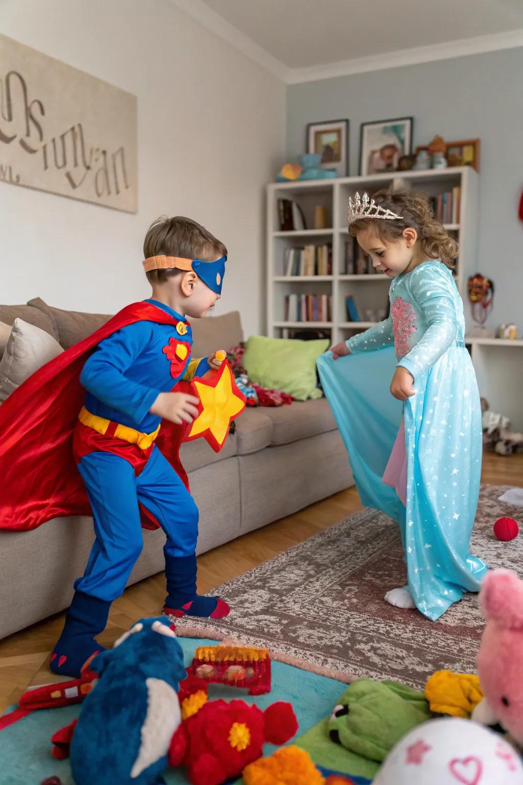 Create new worlds with an imagination zone.