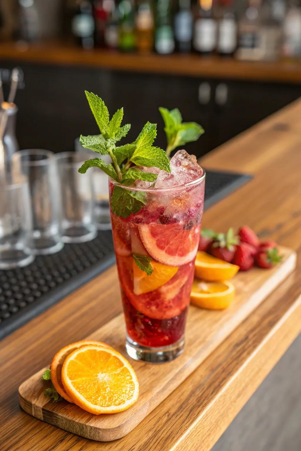 An individualized summer elixir, poised to ignite the senses.