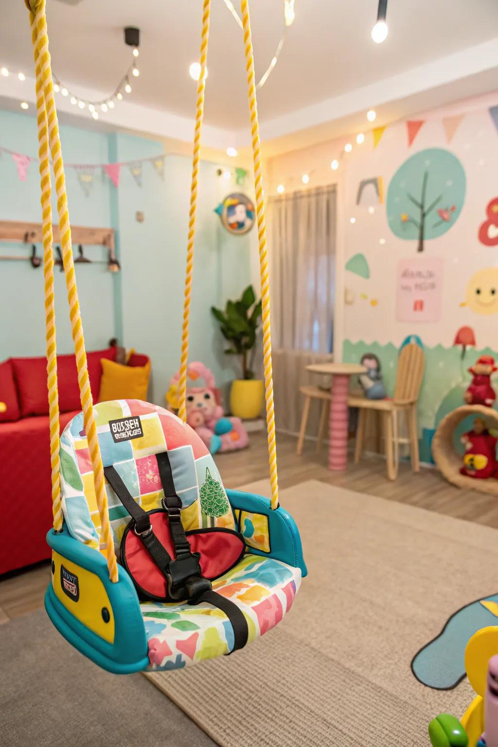 A toddler swing is a perfect blend of safety and fun for your child's play area.