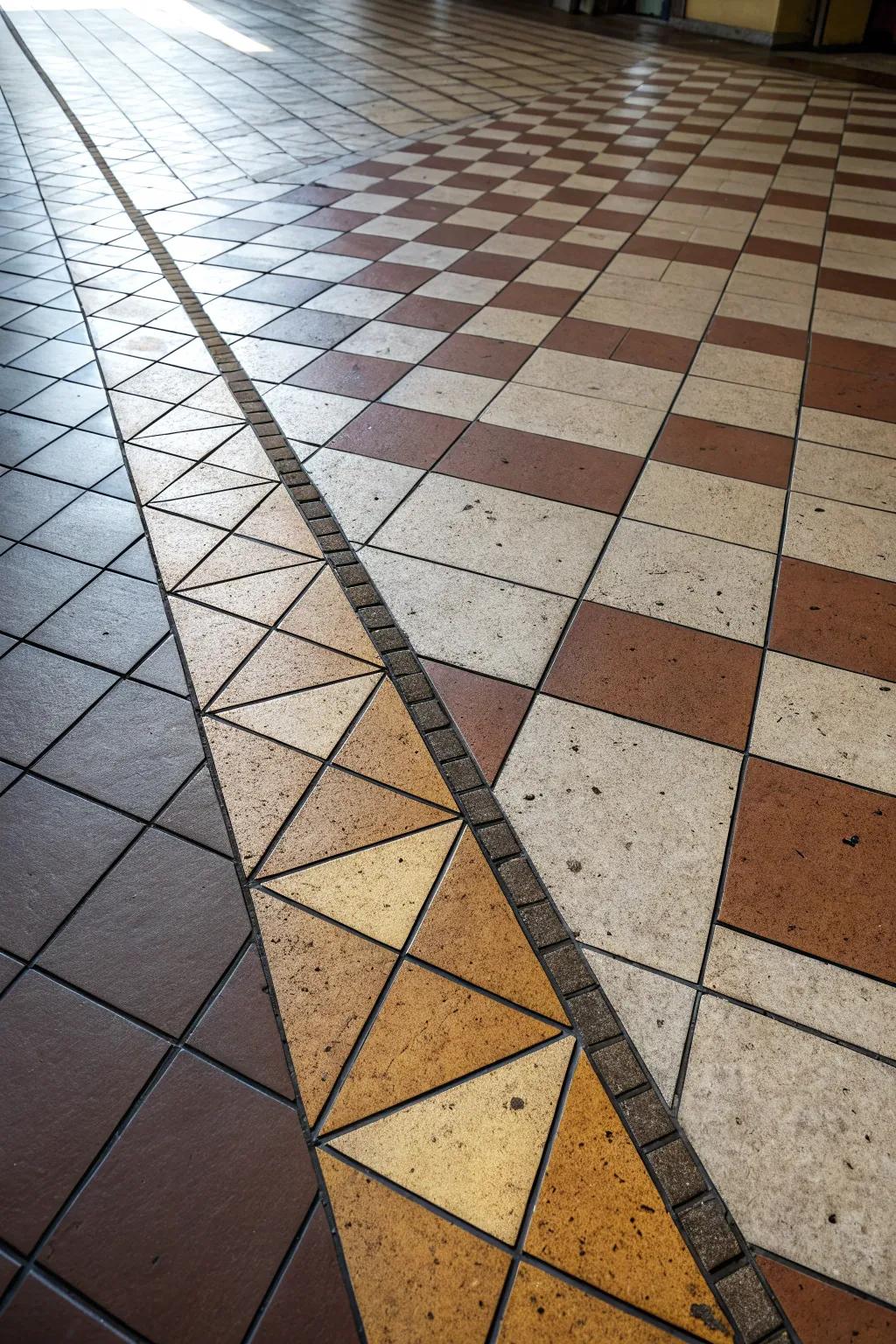 Diagonal transitions bring energy and uniqueness.