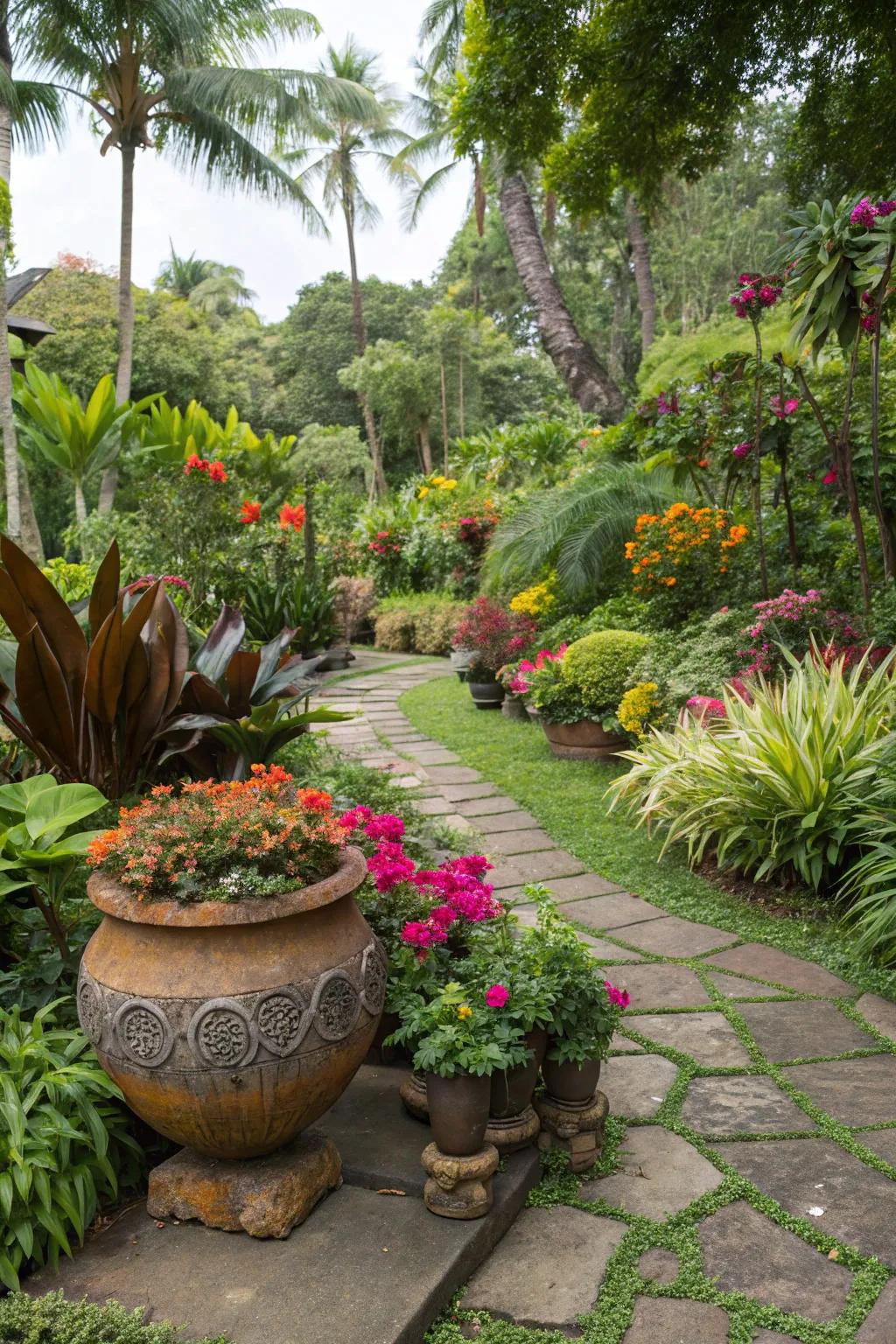 Fun elements injecting charm and surprise into the tropical sanctuary.